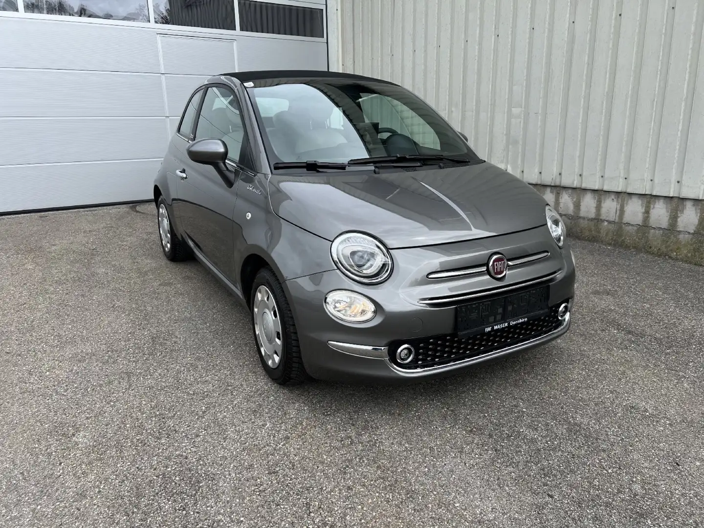 Fiat 500C FireFly Hybrid 70 Dolcevita Grau - 1