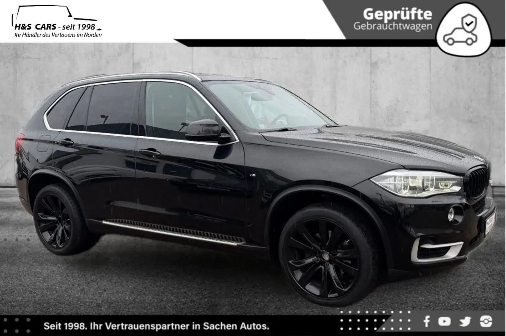 BMW X5 xDr 30d BMW INDIV H&K SOFTCL MEM HUD TOTW KAM Noir - 2