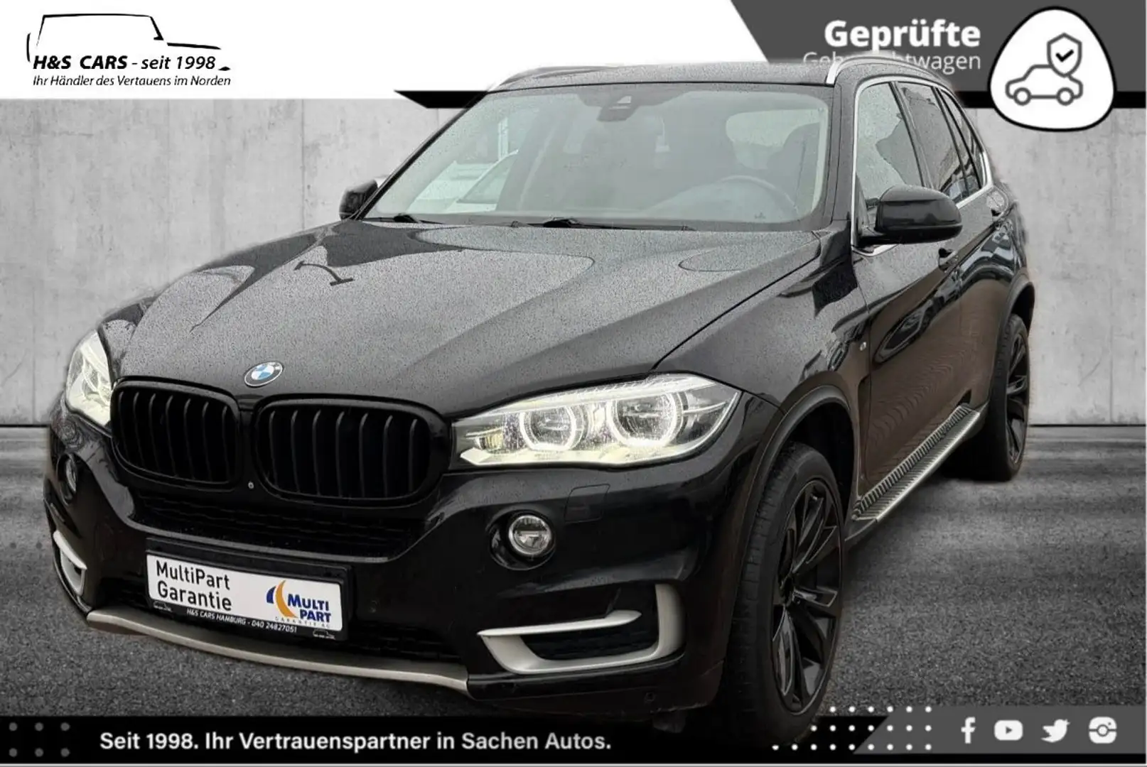 BMW X5 xDr 30d BMW INDIV H&K SOFTCL MEM HUD TOTW KAM Noir - 2