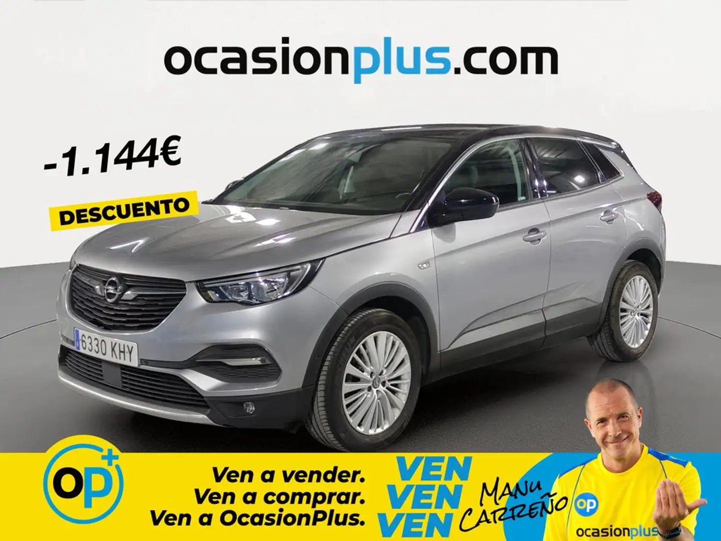 Opel Grandland X 1.6CDTi S&S Excellence 120 Gris - 1