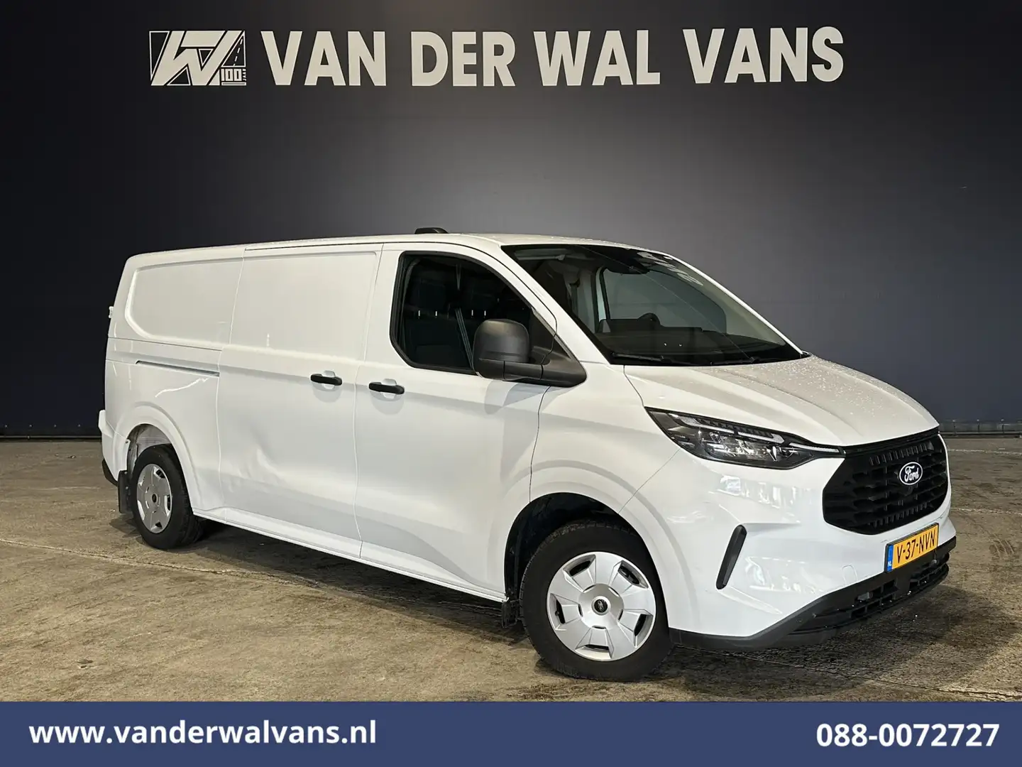 Ford Transit Custom 2.0 TDCI 136pk L2H1 Euro6 Airco | Camera | Apple C Blanc - 1