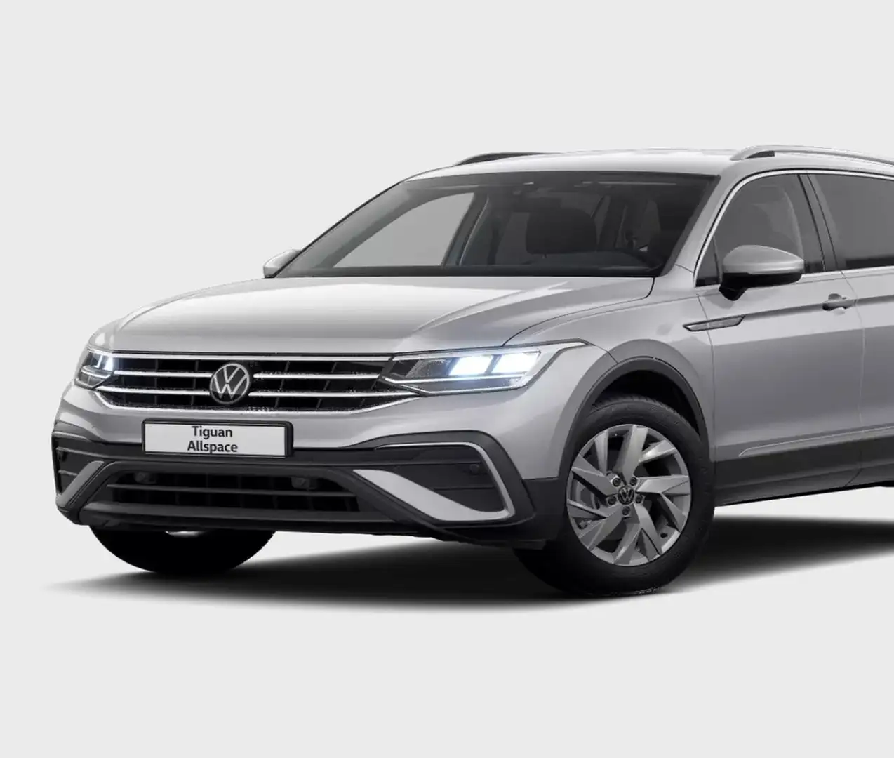 Volkswagen Tiguan Allspace 2.0 TDI DSG Life 7 Sitze Silber - 2