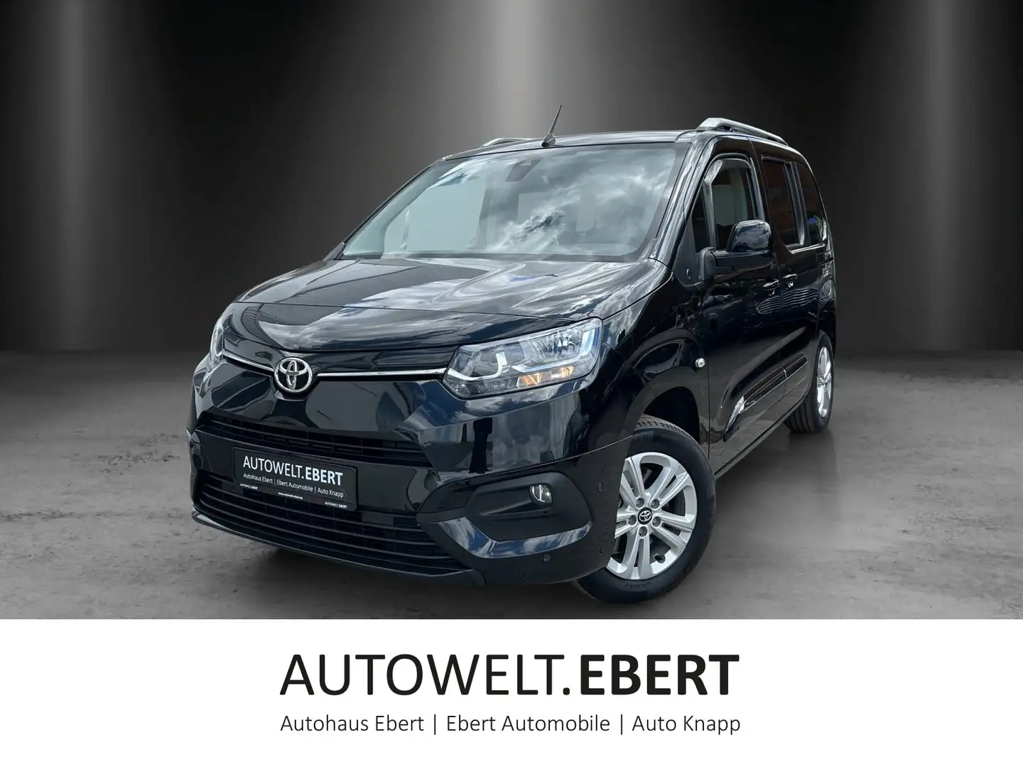 Toyota Proace City Verso 1.2 L1 Team Aut./KAMERA/ACC/ Schwarz - 1