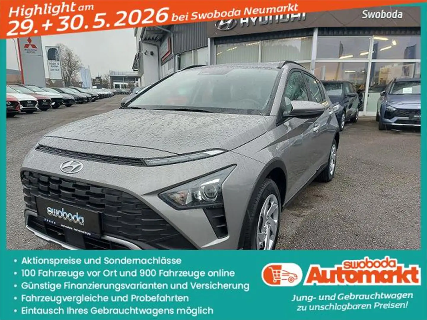 Hyundai BAYON Bayon i-Line 1,2 MPI y1bi1 *8-fach* *AHK* Grau - 1