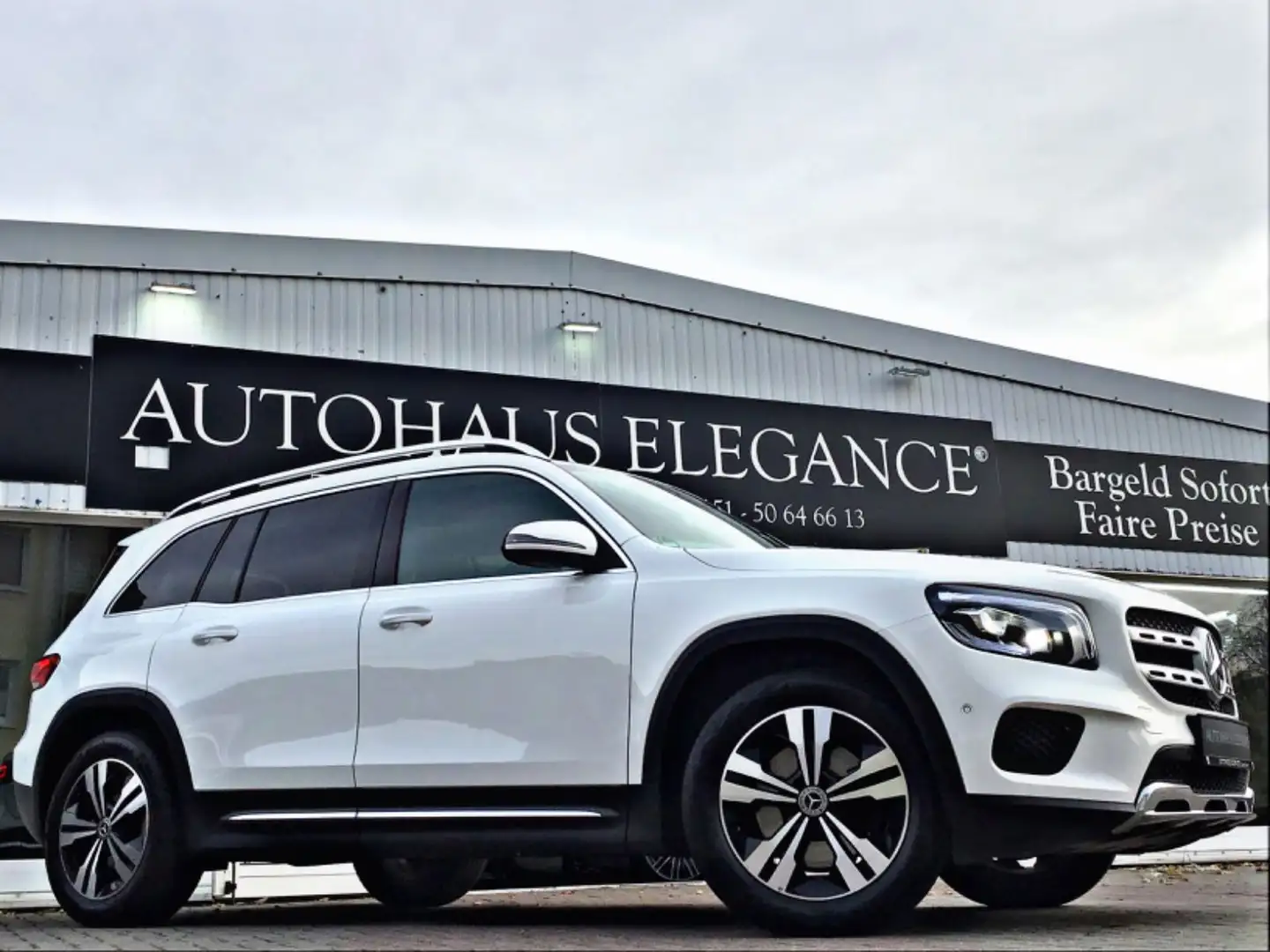 Mercedes-Benz GLB 200 d Aut.~Progressive~Navi~Kamera~Apps~LED Weiß - 1