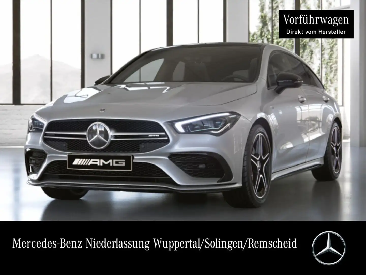 Mercedes-Benz CLA 35 AMG CLA 35 4M AMG+PANO+360°+MULTIBEAM+7G Silber - 1