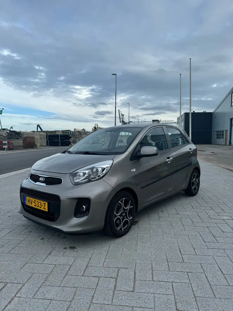 Kia Picanto 1.0 CVVT DynamicLine Grijs - 1