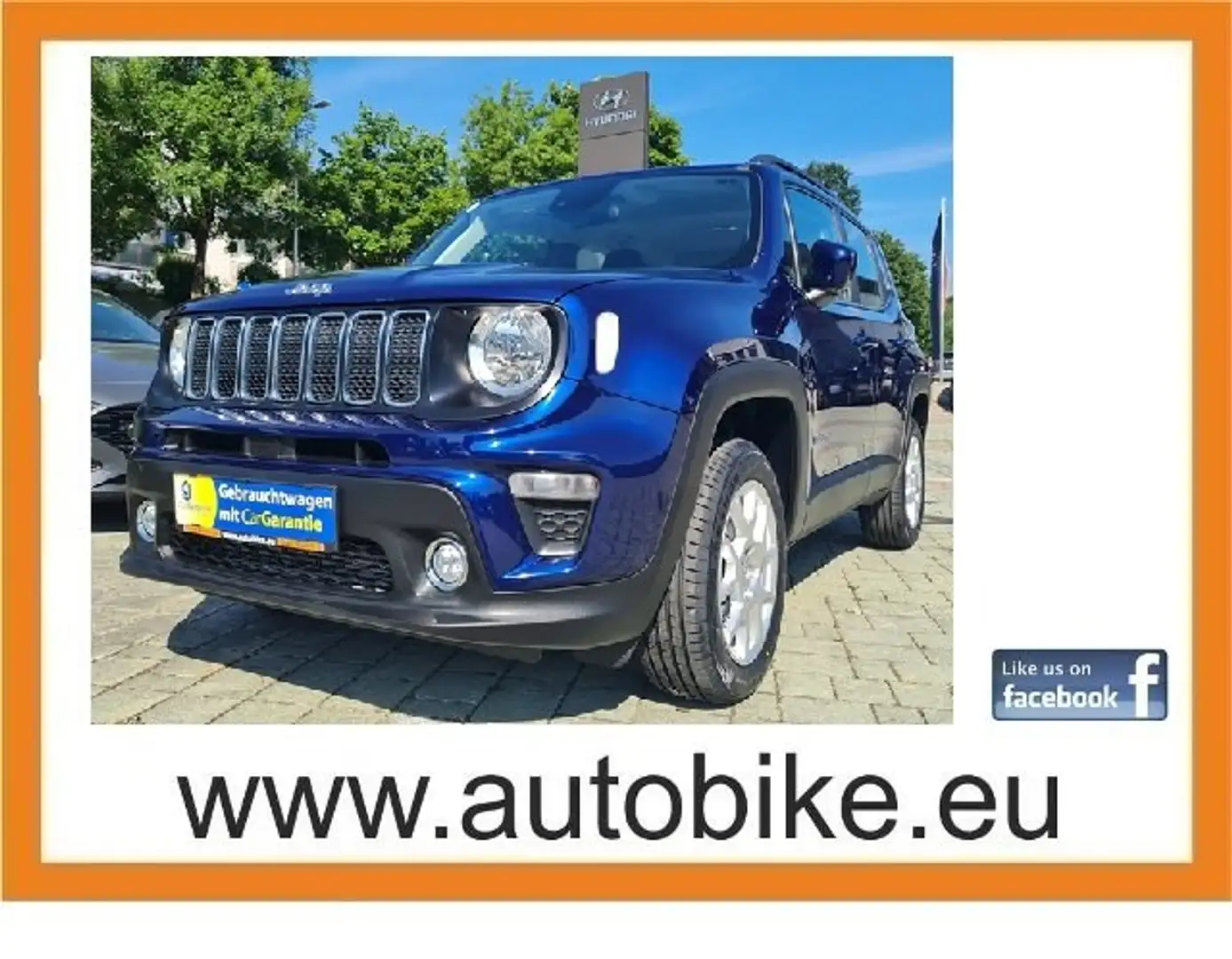 Jeep Renegade 2,0 MultiJet II AWD 6MT 140 Longitude Azul - 1