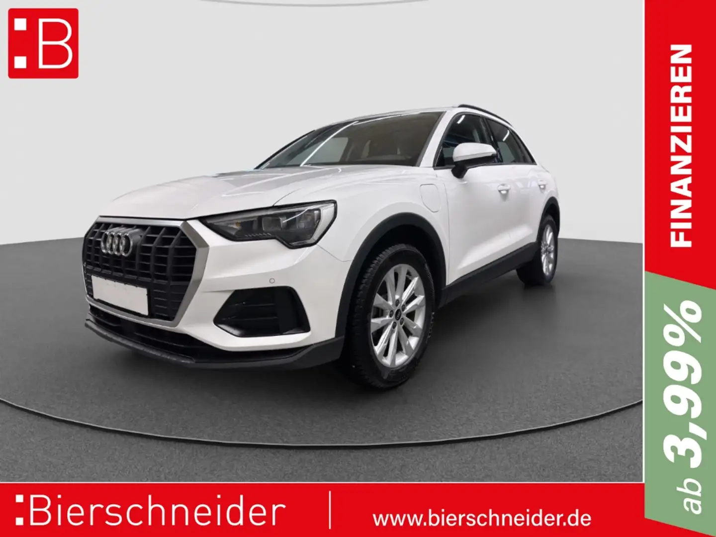 Audi Q3 45 TFSIe S tronic AHK REAR VIEW NAVI SHZ Weiß - 1