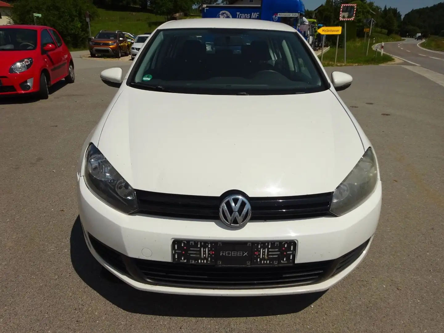 Volkswagen Golf VI Trendline/Euro 5 Blanc - 1