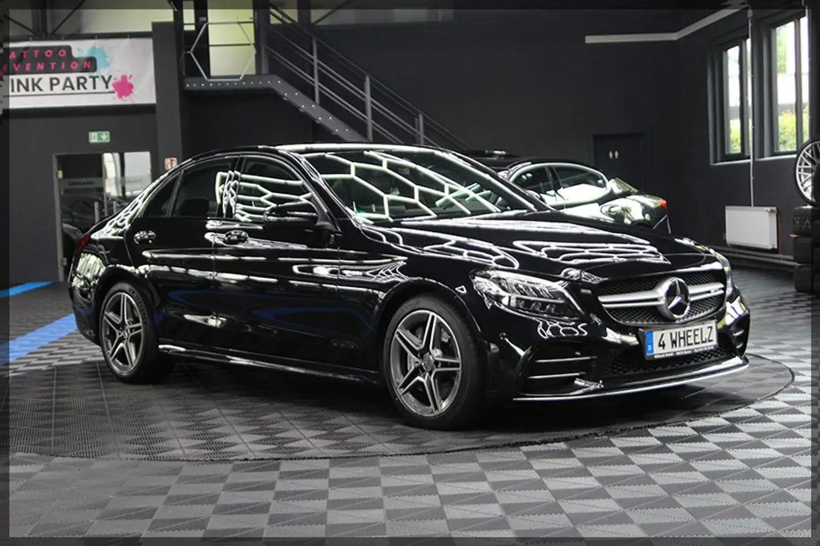 Mercedes-Benz C 43 AMG 4MATIC PANO / NAVI / CAM / PERFORMANCE Schwarz - 1