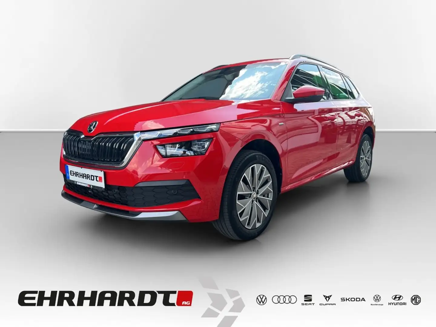 Skoda Kamiq 1.5 TSI DSG Ambition AHK*LED*NAV*SHZ*PDC*TEMPO*... Rot - 1