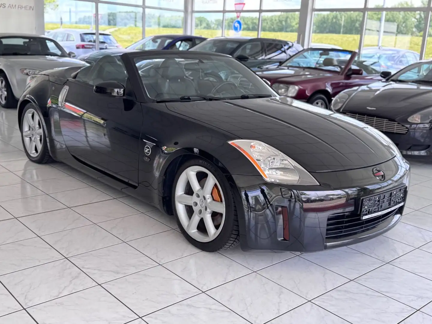Nissan 350Z 3.5 Roadster Premium Pack+Leder+Shz+Xenon Negru - 1