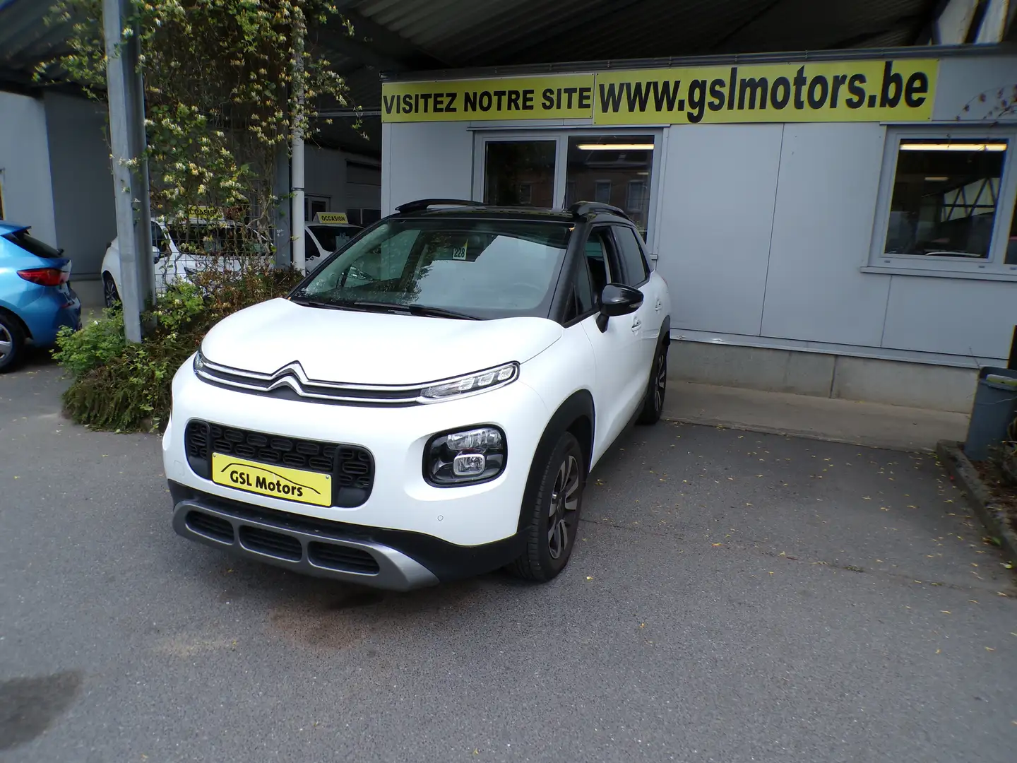 Citroen C3 Aircross 1200cc-110 Shine 04/18 -blanche- airco/GPS/cruise Wit - 1
