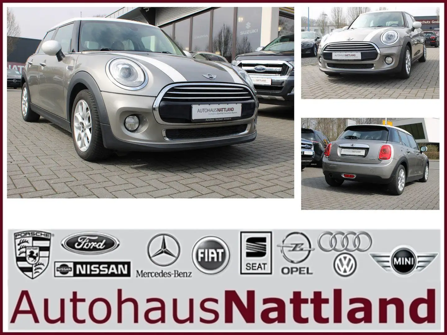 MINI Cooper 5-trg. Chili Autom. Klimaautomatik Sitzh. Zilver - 1