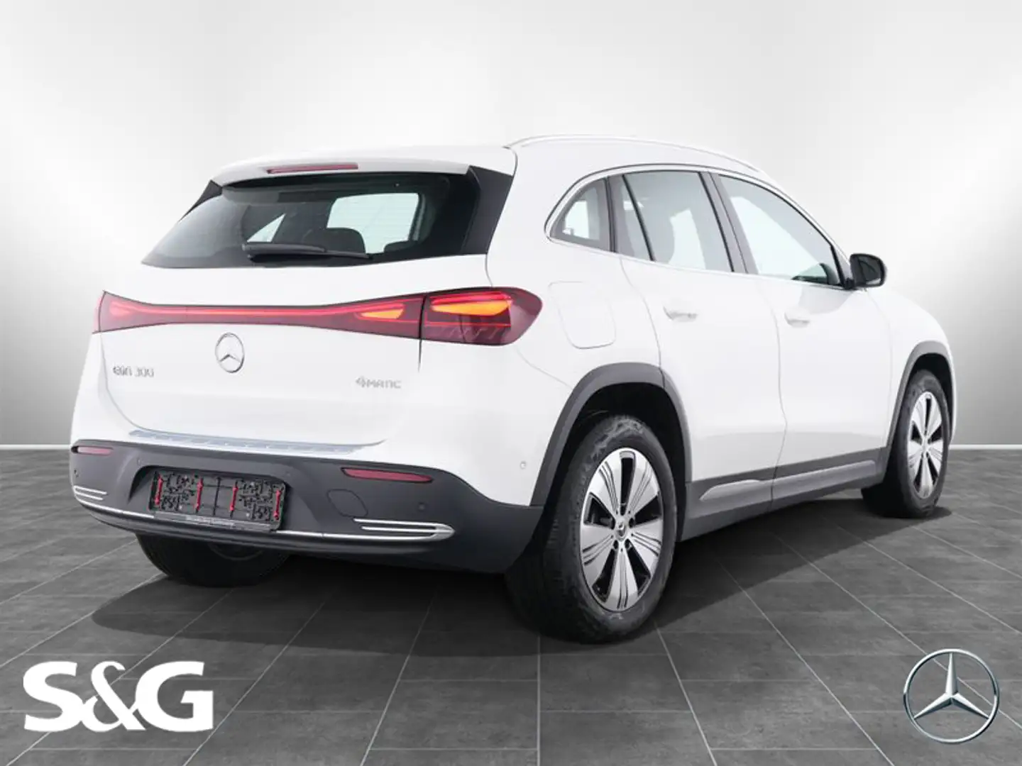 Mercedes-Benz EQA 300 4M KAMERA+TOTWINKEL+MEMORY+CARPLAY+18" Weiß - 2
