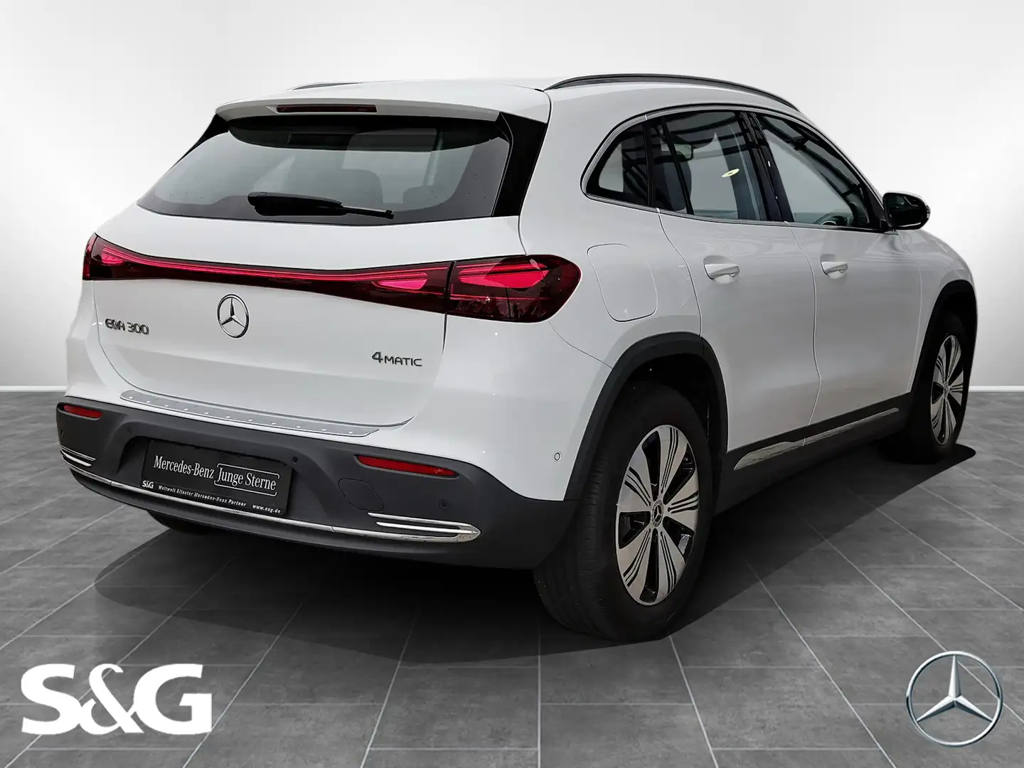 Mercedes-Benz EQA 300 4M KAMERA+TOTWINKEL+MEMORY+CARPLAY+18" Blanc - 2
