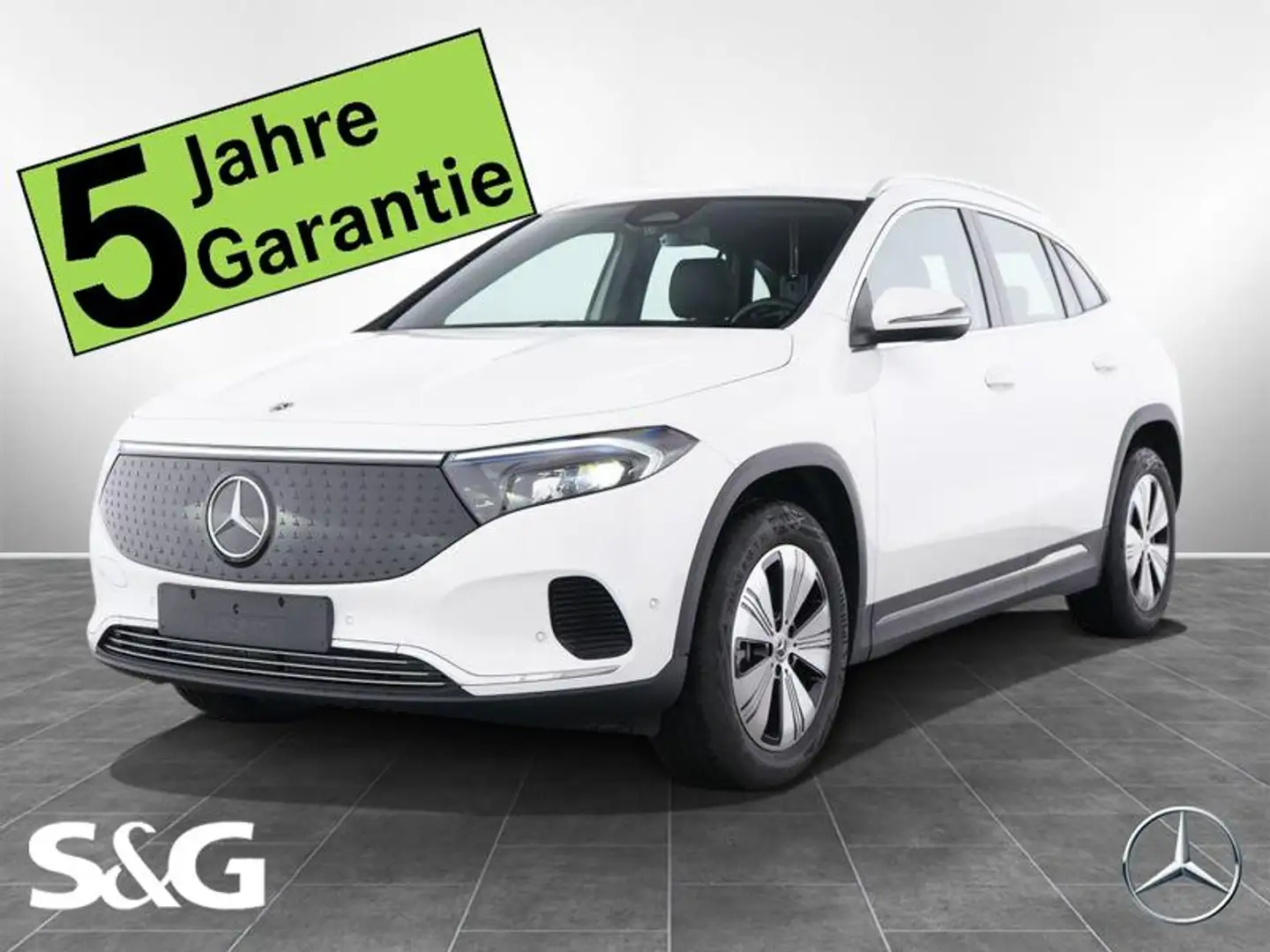 Mercedes-Benz EQA 300 4M KAMERA+TOTWINKEL+MEMORY+CARPLAY+18" Weiß - 1