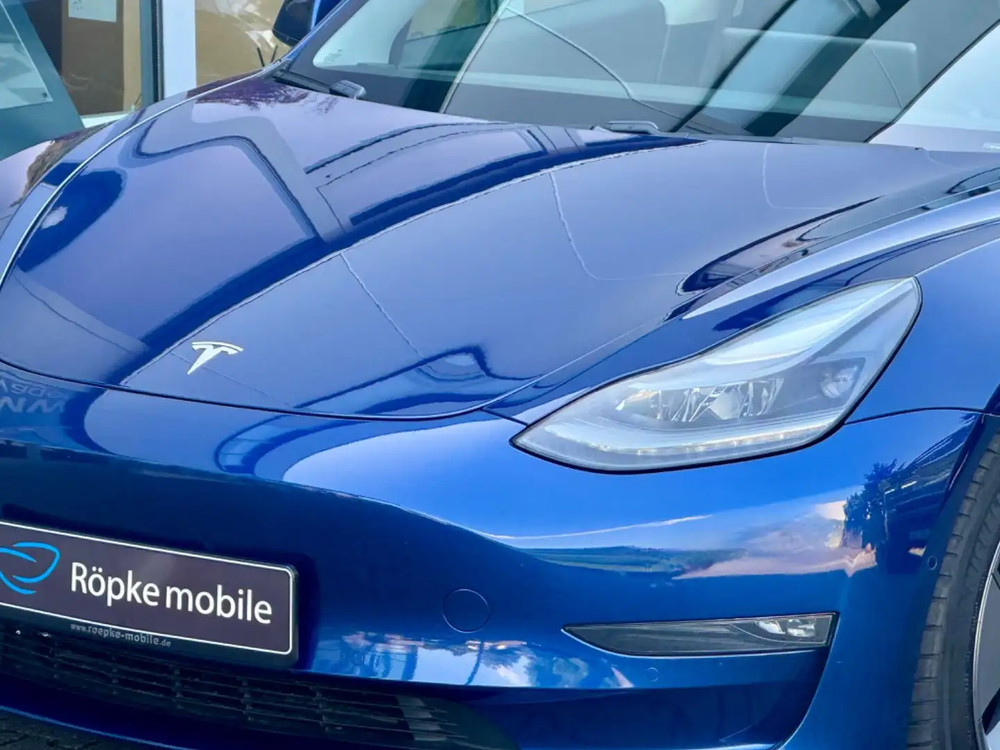 Tesla Model 3 Long Range 18" Aero AHK Autopilot VAT Blau - 2