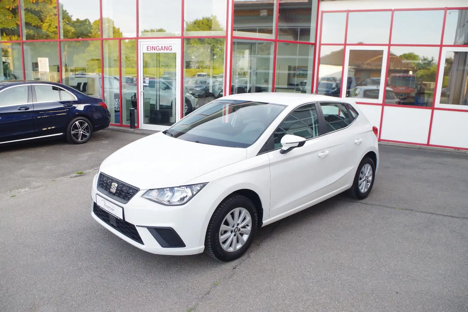 SEAT Ibiza 1.0 MPI Style, Alufelgen, DAB, PDC Blanc - 1