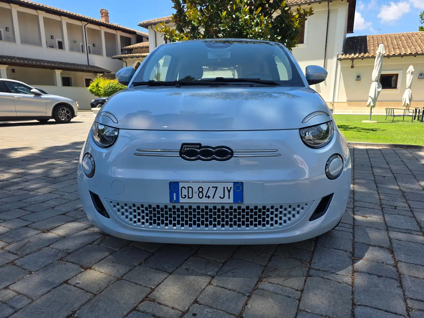 Fiat 500e 500e 42 kWh Passion Bleu - 1