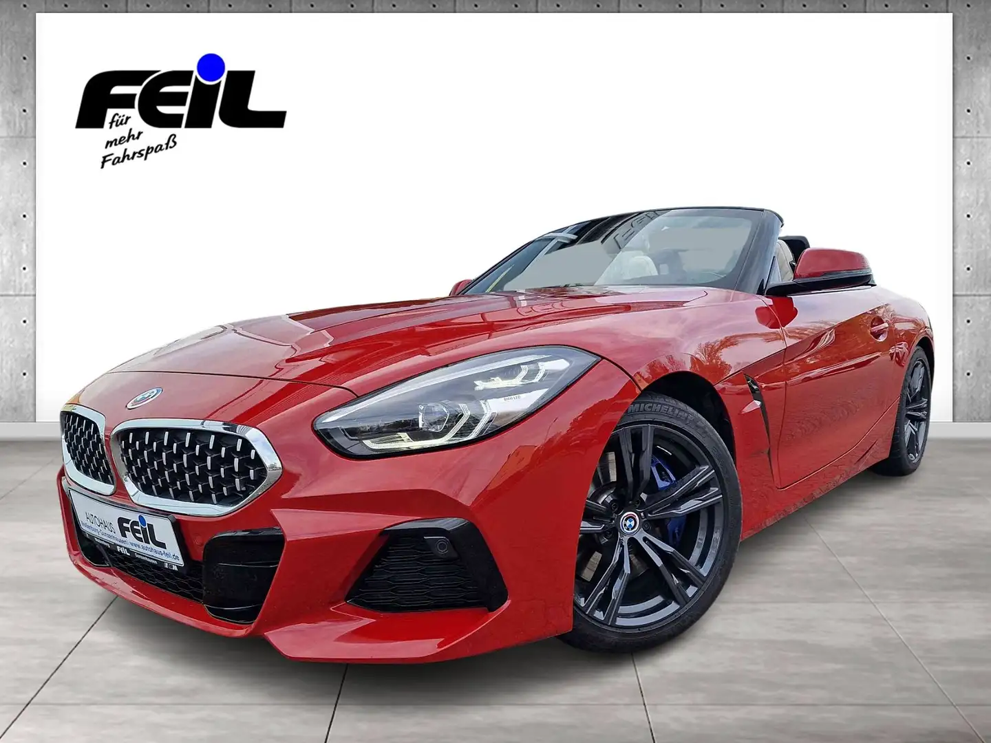 BMW Z4 sDrive30i M Sport Head-Up HK HiFi LED WLAN Rouge - 1