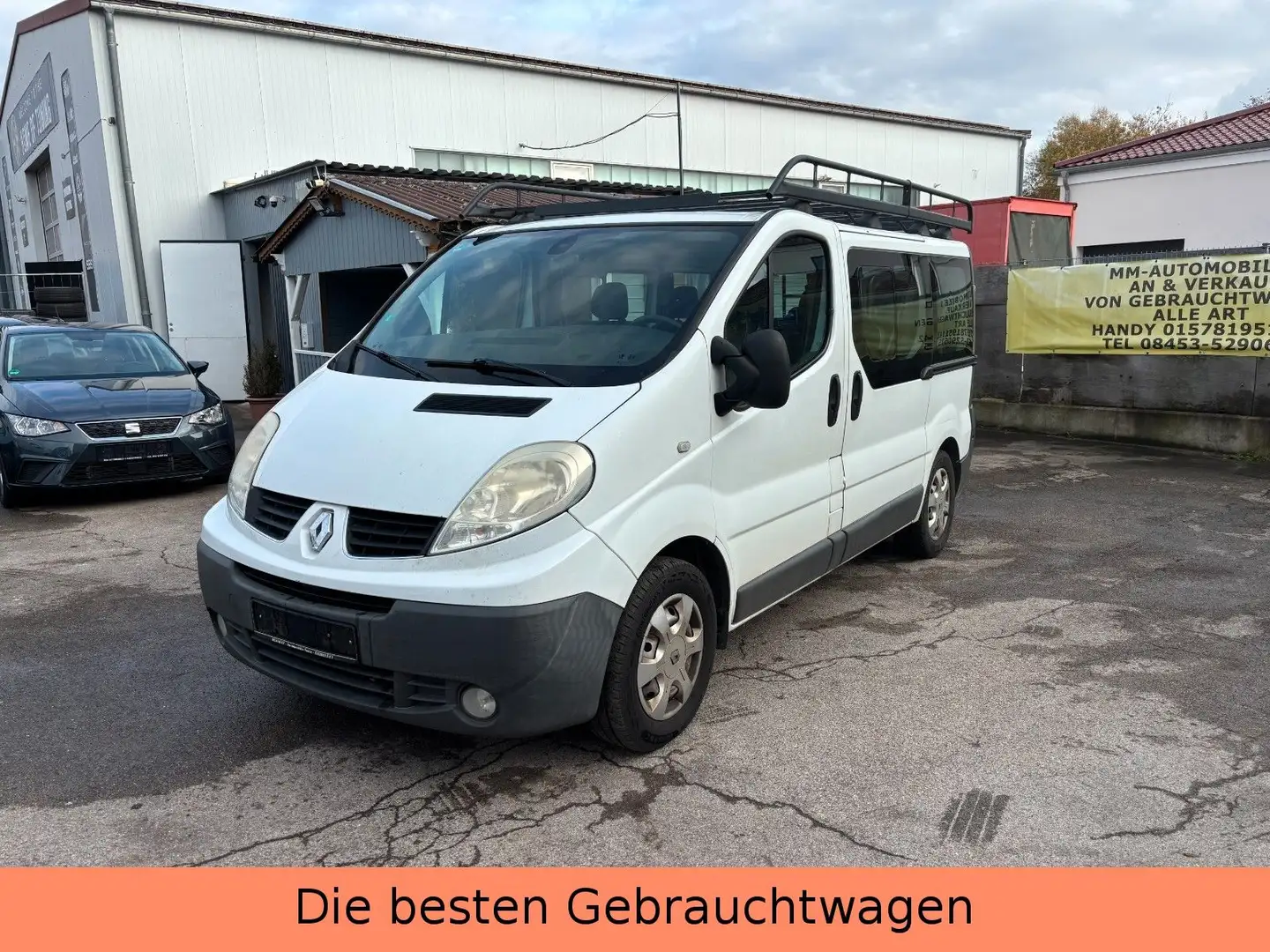 Renault Trafic Combi L1H1 2,7t  verglast-8SITZ-TÜV04/27 Weiß - 1
