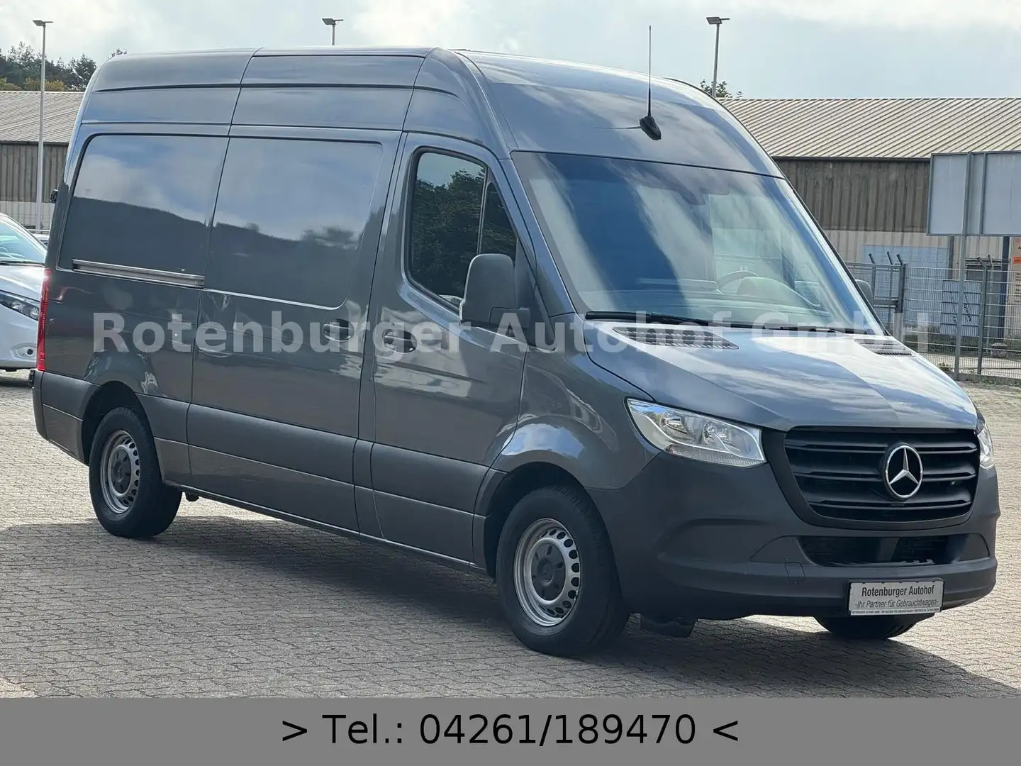 Mercedes-Benz Sprinter 314 CDI*KASTEN*L2H2*3-SITZE*TÜV 02/2027 Gris - 2