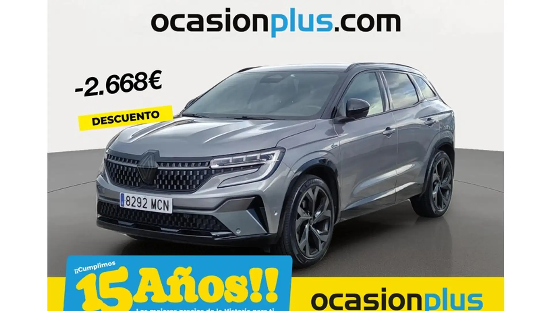 Renault Austral 1.2 E-Tech Híbrido Iconic Esprit Alpine 146kW Gris - 1