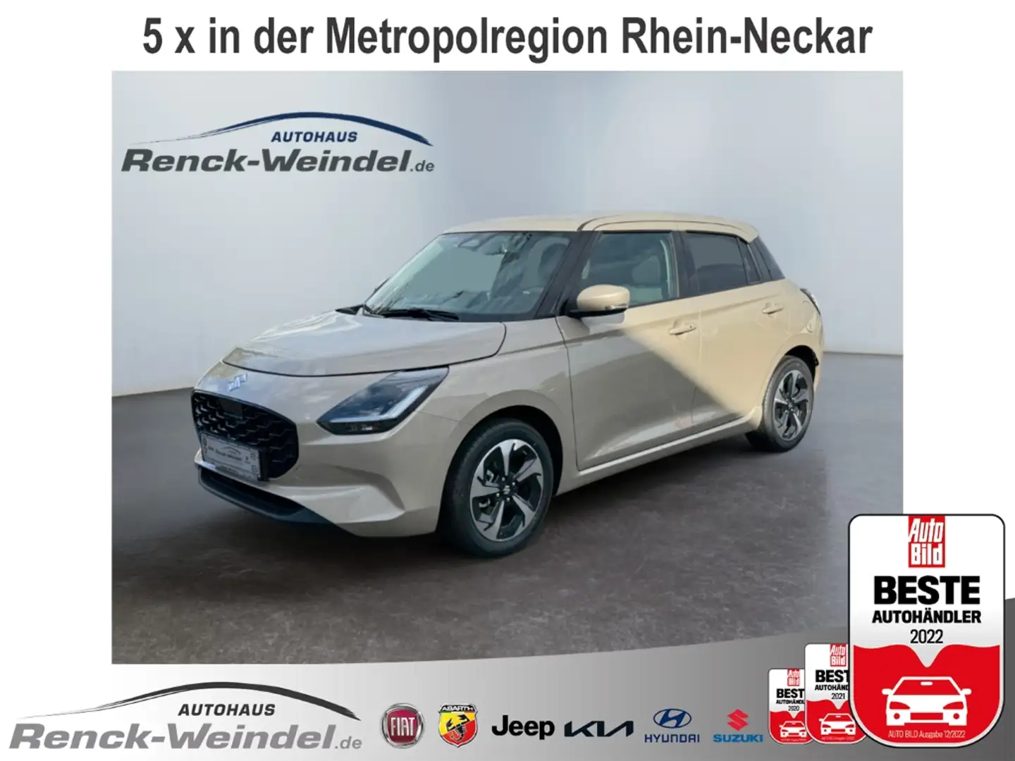 Suzuki Swift Comfort+ 1.2 Dualjet LED DAB SHZ Keyless Entry Nav Weiß - 1