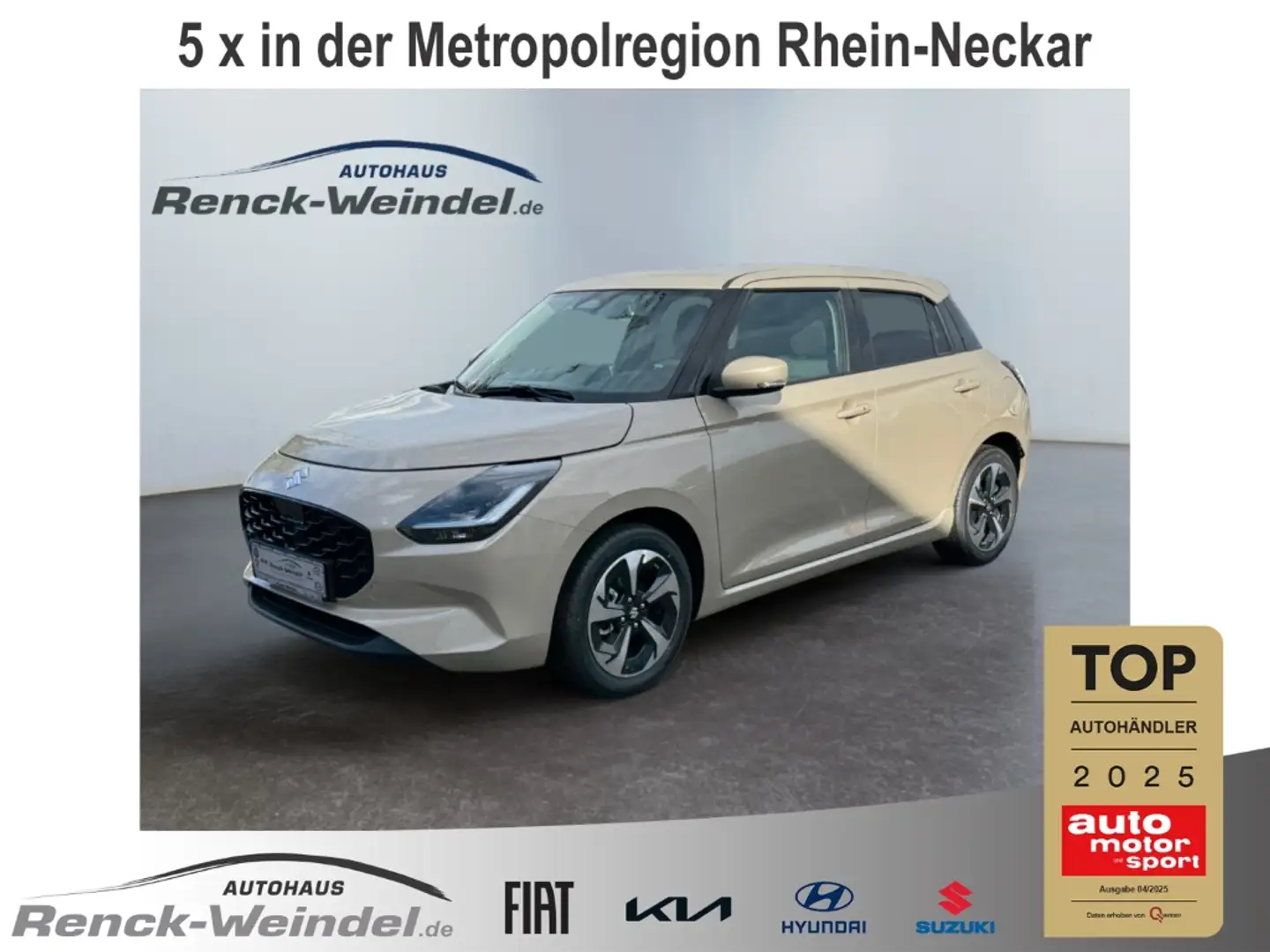 Suzuki Swift Comfort+ 1.2 Dualjet LED DAB SHZ Keyless Entry Nav Weiß - 1