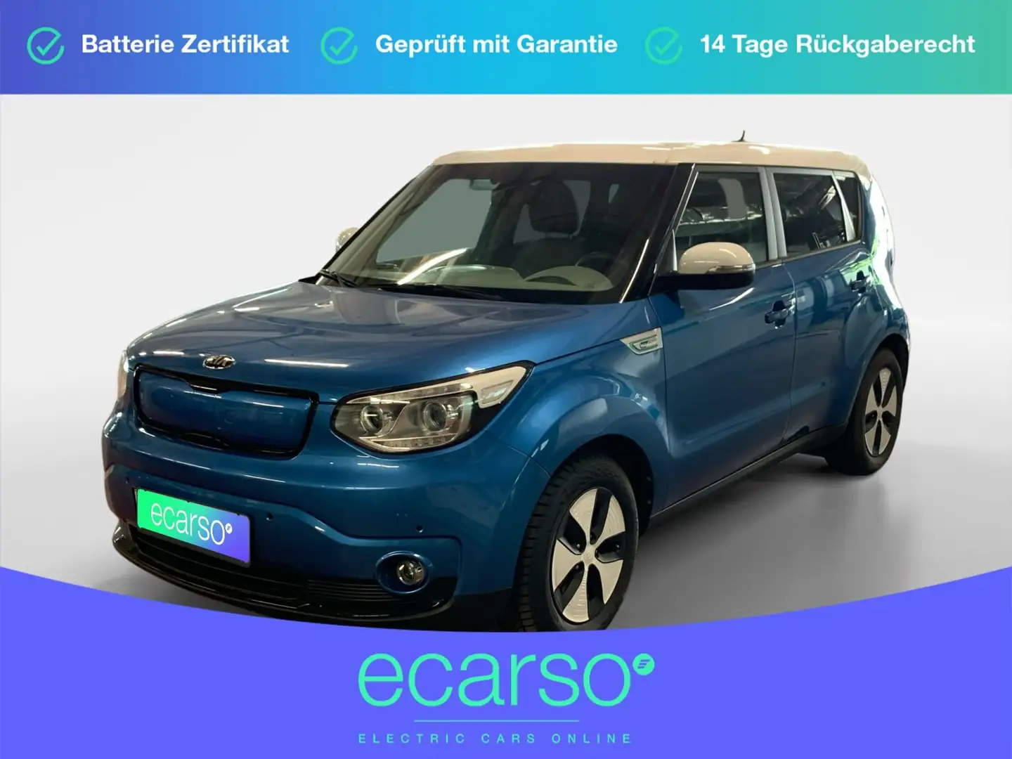 Kia Soul EV Blau - 1