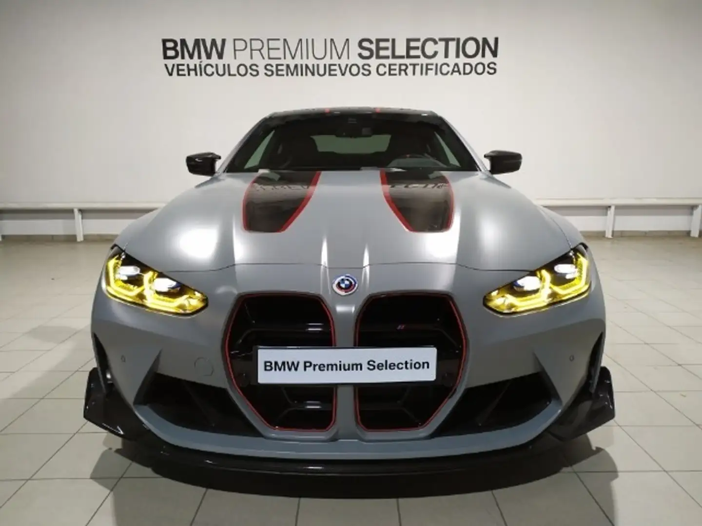 BMW M4 Coupé CSL Серый - 2