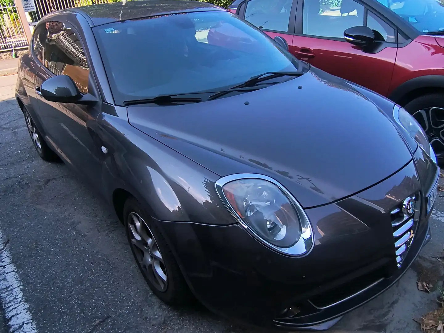Alfa Romeo MiTo MiTo 2013 1.4 tb Distinctive Gpl 120cv E6 Grigio - 2