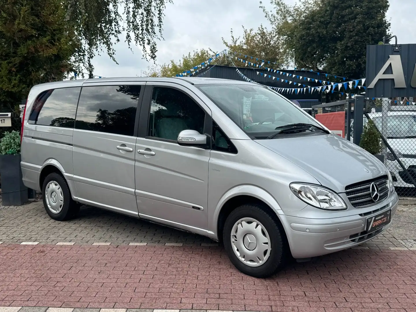 Mercedes-Benz Viano 2.2 CDI Lang*Aut.*8-Sitze*Klima*Pano*DPF Argent - 1