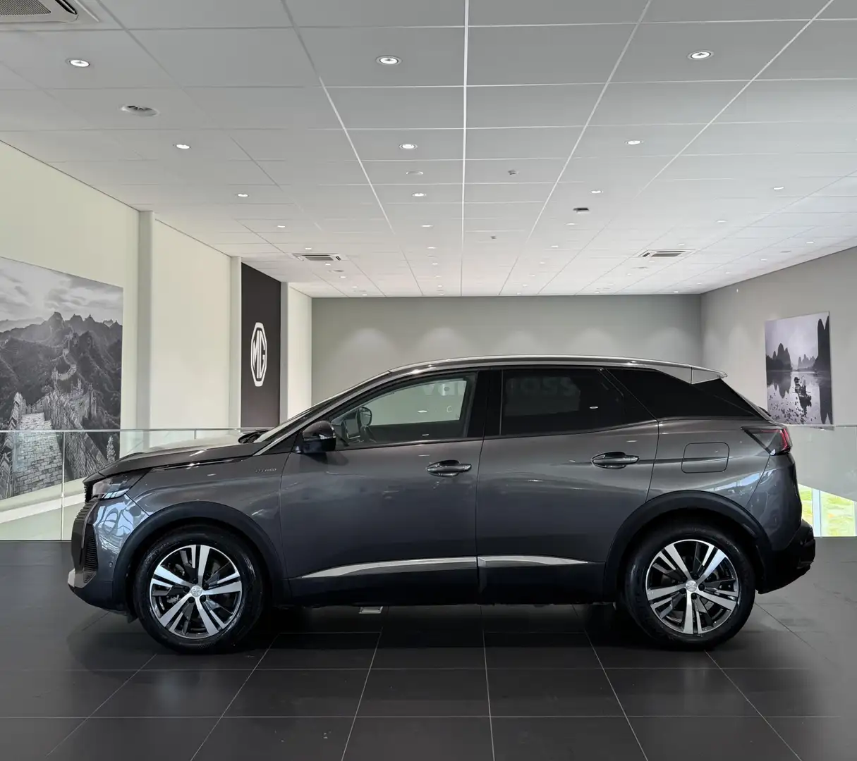 Peugeot 3008 1.6 HYbrid 180 Allure Pack Business | Navigatie | Grijs - 2