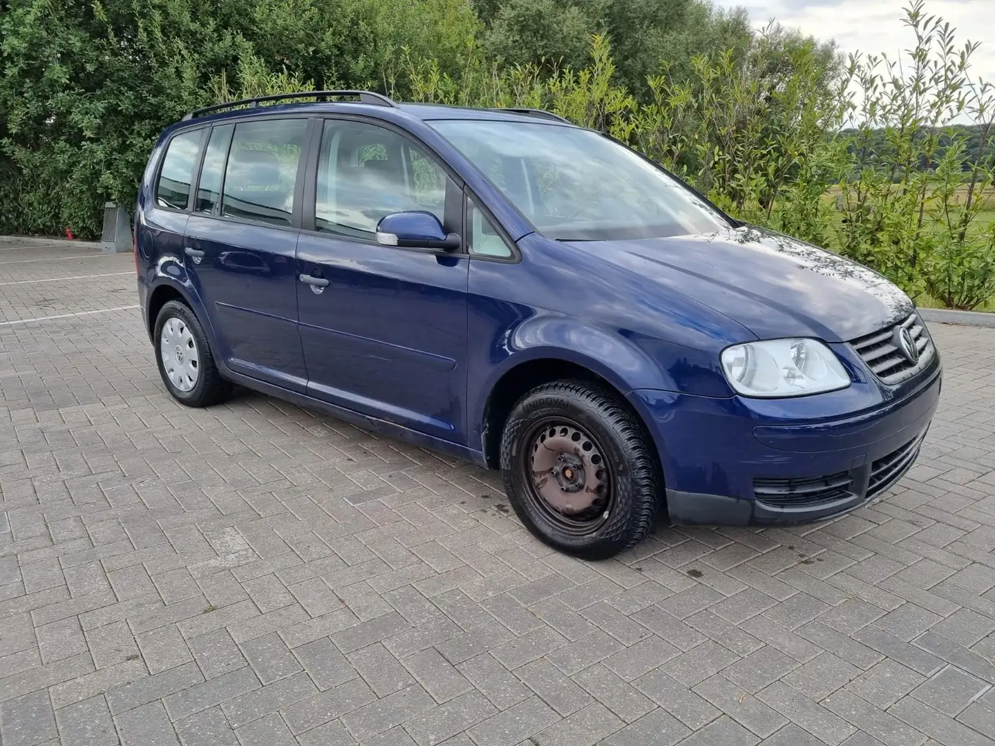 Volkswagen Touran 1.9 TDi👉156.010KM👈7 PLACES✅AIRCO❄️ Blauw - 1