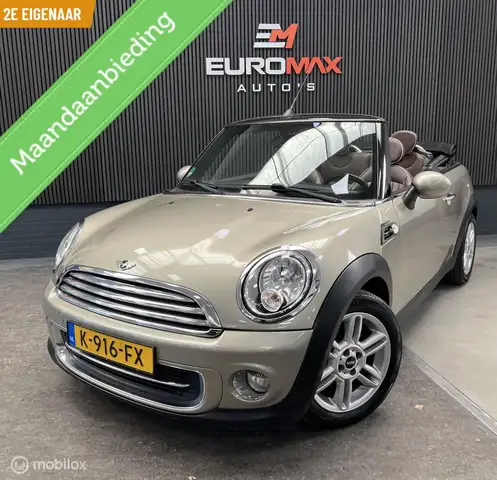 MINI Cooper Cabrio 1.6 Pepper 2e eigenaar - Airco - Cruise.