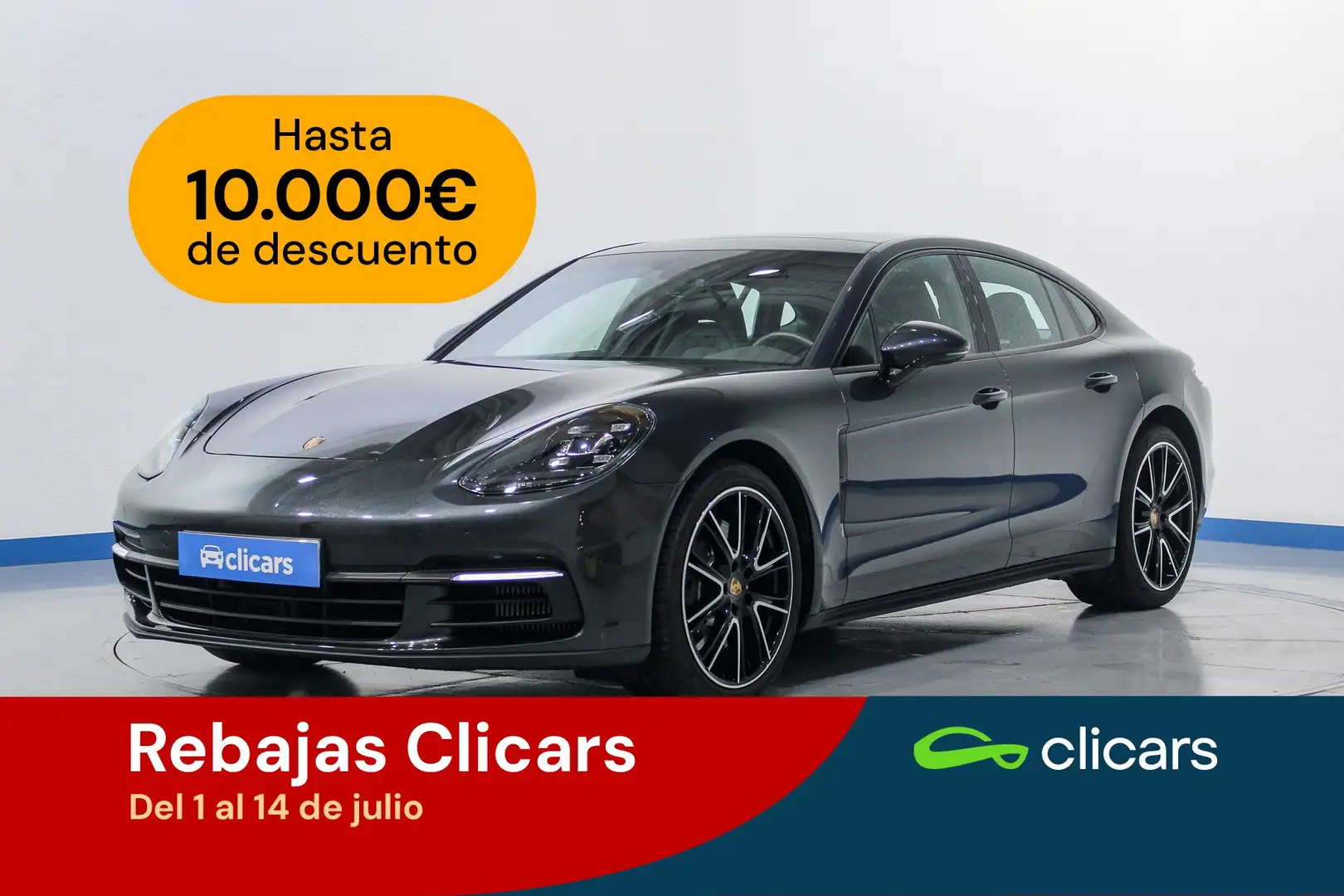 Porsche Panamera 4 Aut. Gris - 1