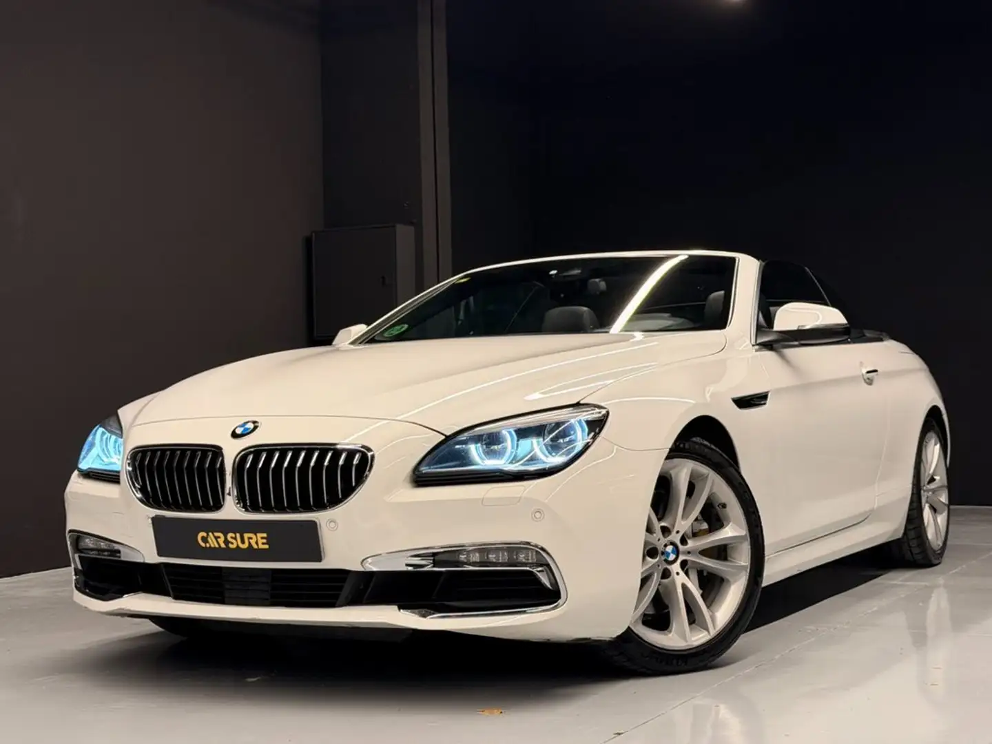 BMW 640 640d Blanc - 1