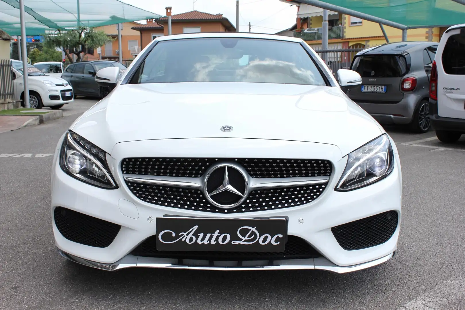 Mercedes-Benz C 180 CABRIO PREMIUM AUTOMATICA OCCASIONE GARANTITA Weiß - 2