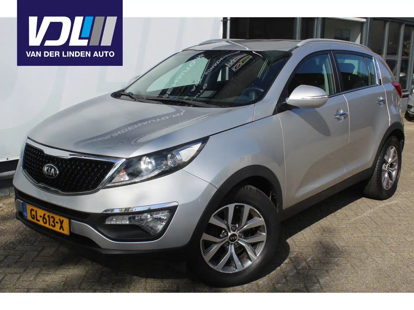 Kia Sportage 1.6 GDI DynamicLine Airco l Board computer l Cruis Grijs - 1