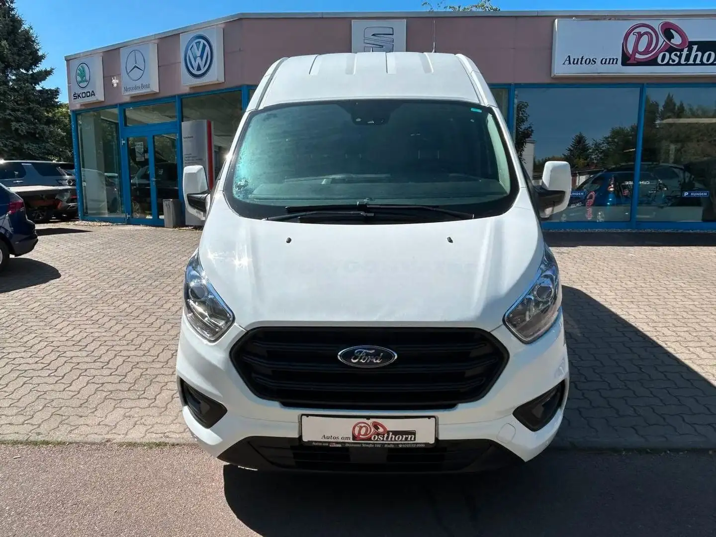 Ford Transit Custom Kasten 300 L2 H2 Klima PDC Navi Weiß - 2