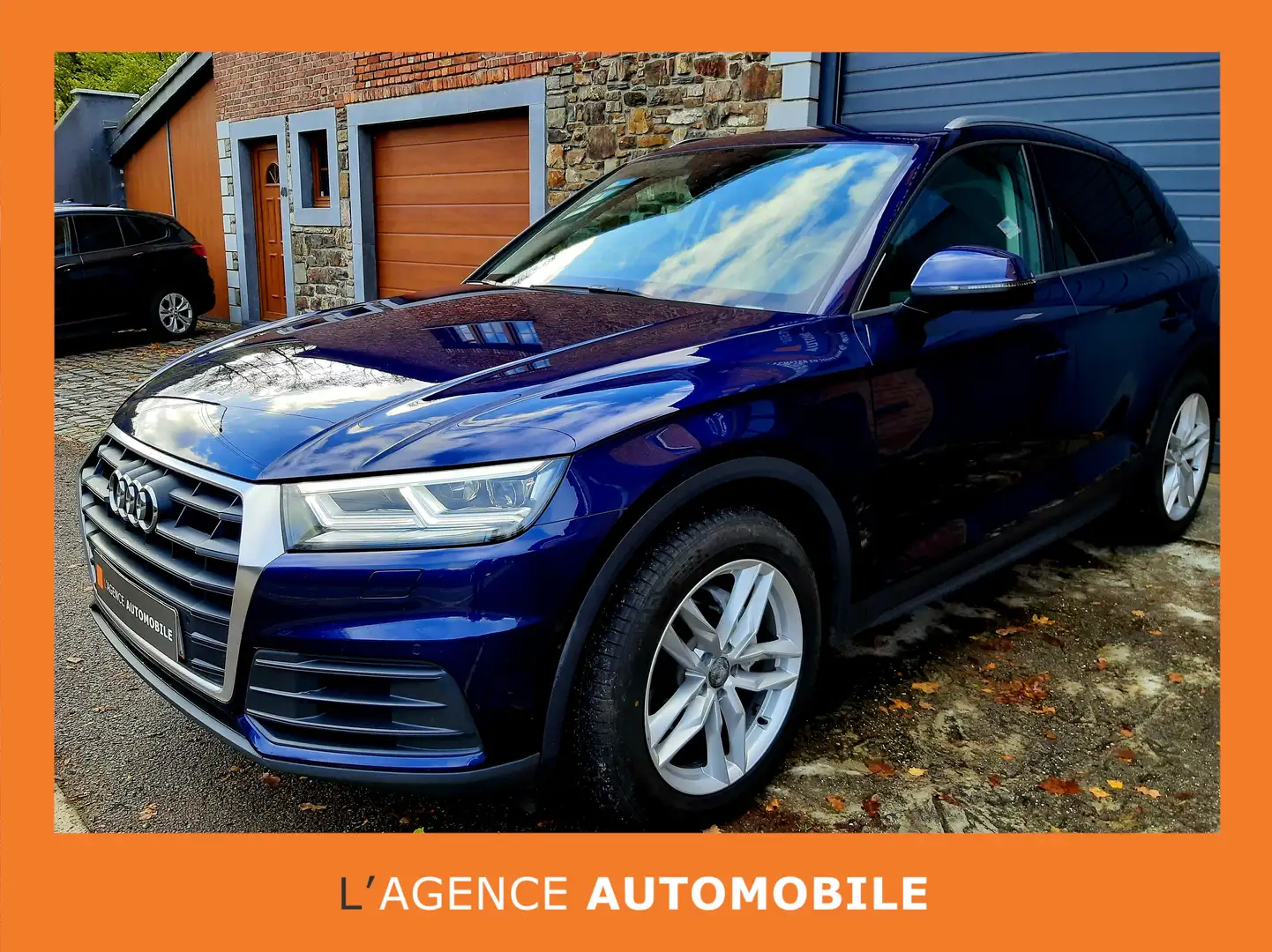 Audi Q5 30 TDi Business Ed. S tronic Garantie 12 à 48 M Bleu - 1