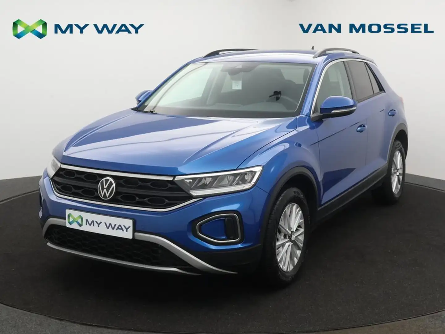 Volkswagen T-Roc T-Roc 1.5TSI Life 150PK *AUTOMAAT*APP CONNECT*ZETE Blauw - 1