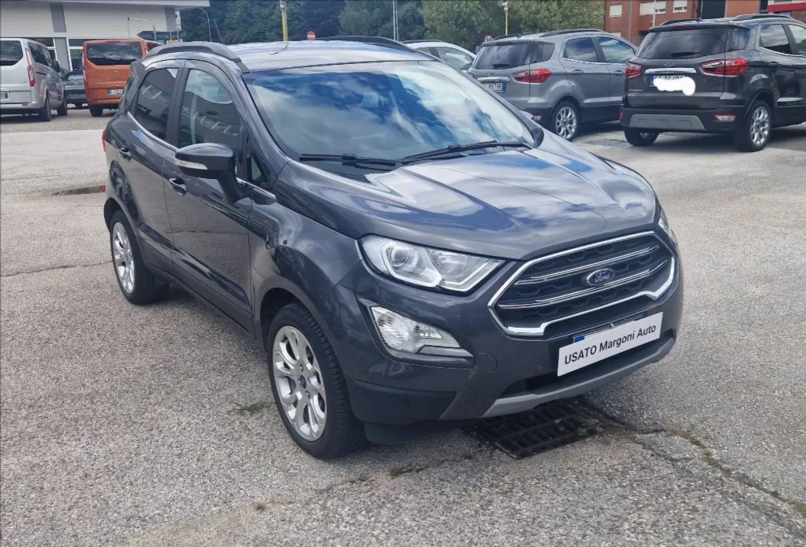 Ford EcoSport 1.0 ecoboost Titanium s&s 125cv Grijs - 1