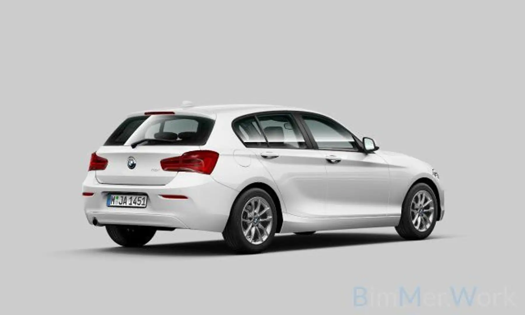 BMW 116 i 5-trg Navi LED SHZ Tempomat PDC v+h 16" LM Weiß - 2