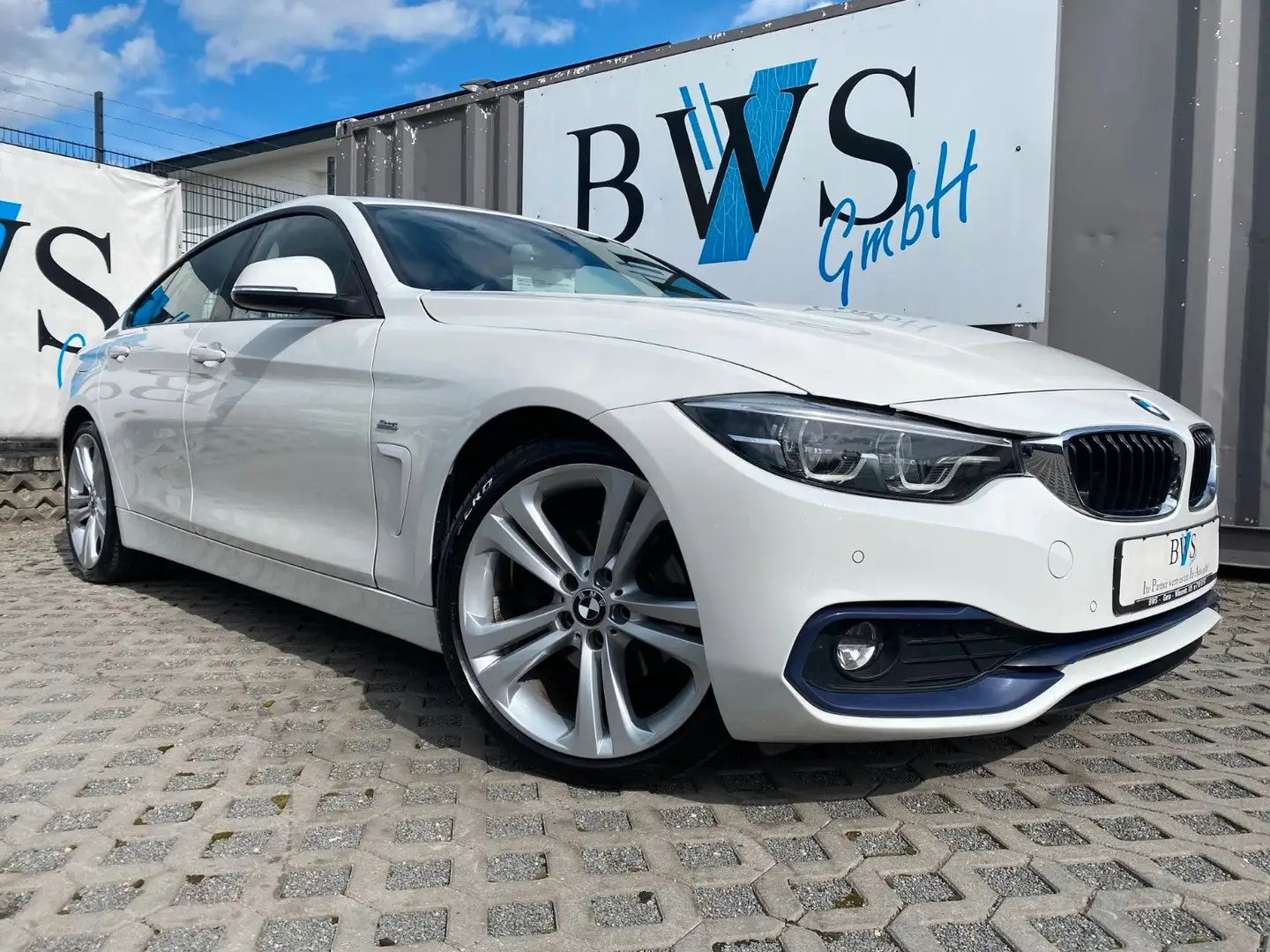 BMW 420 420 d Gran Coupé Sport Line/LED/Navi/HUD*Leder Blanc - 1