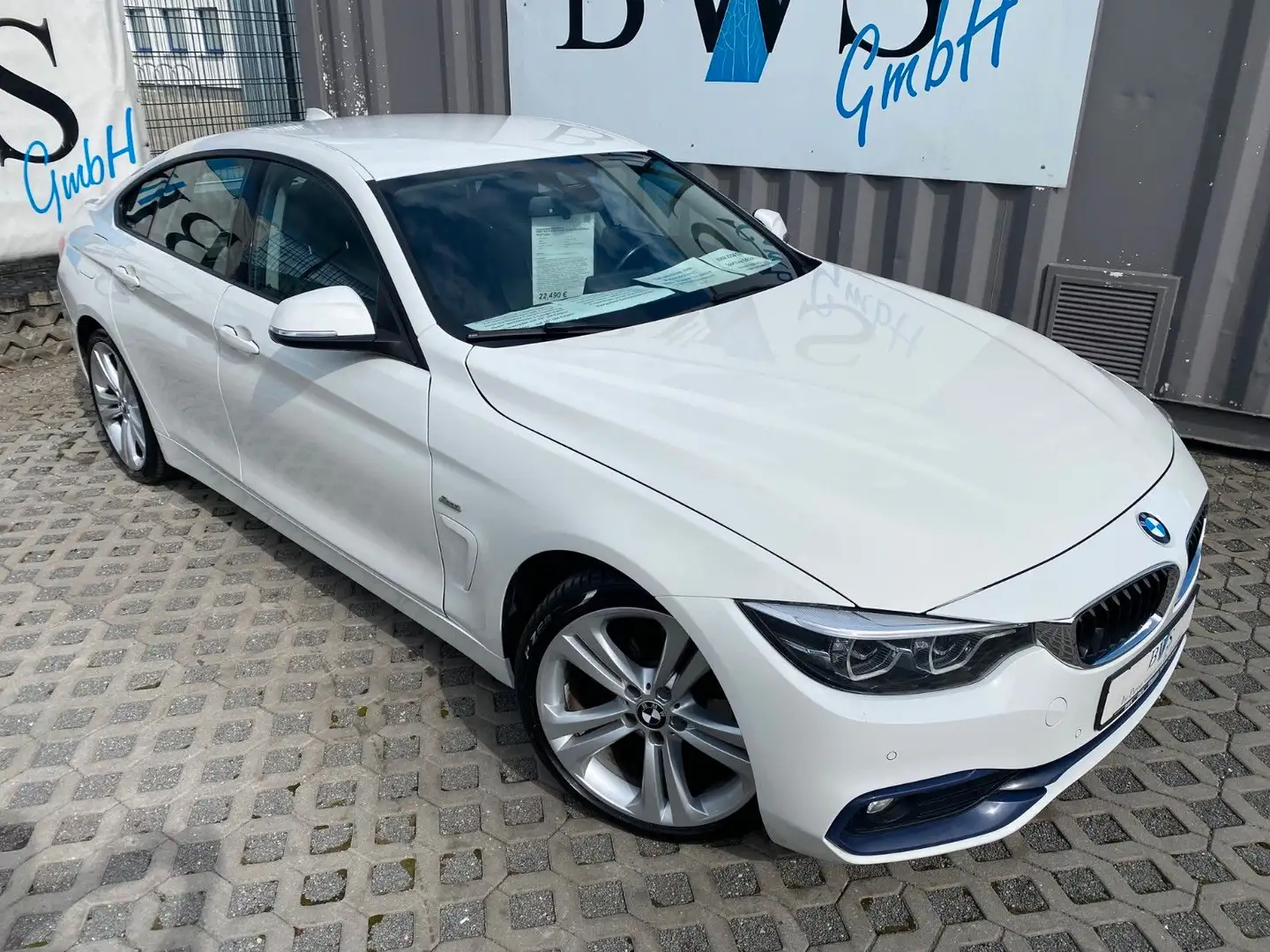 BMW 420 420 d Gran Coupé Sport Line/LED/Navi/HUD*Leder Blanc - 2