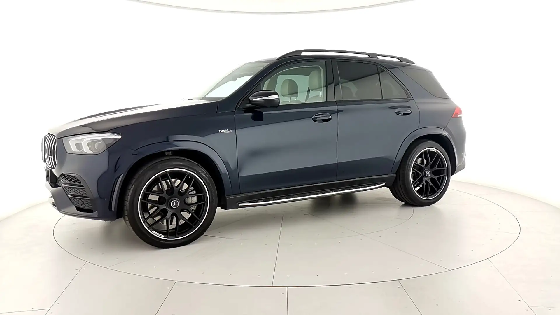 Mercedes-Benz GLE 53 AMG 53 AMG mhev (eq-boost) AMG 4matic+ auto Bleu - 2